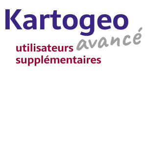 KARTOGEO offre avancée utilisateur supplémentaire